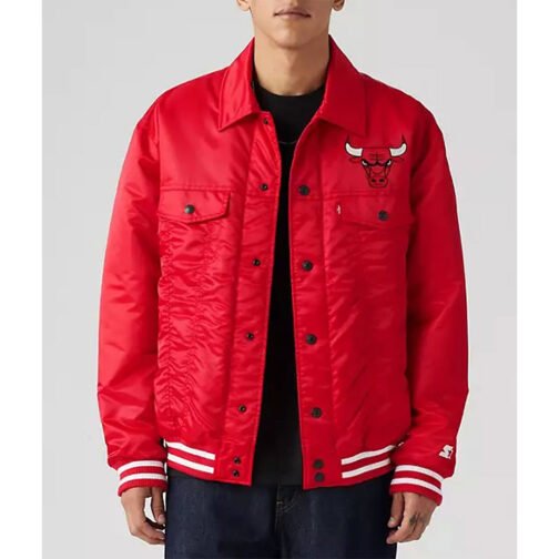 Chicago Bulls Trucker Jacket - Image 5