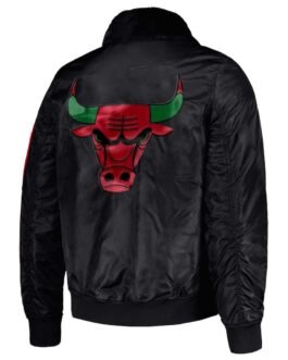 Chicago Bulls Ty Mopkins Black Jacket
