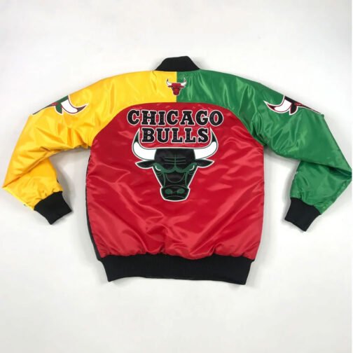 Ty Mopkins Chicago Bulls Satin Jacket - Image 7