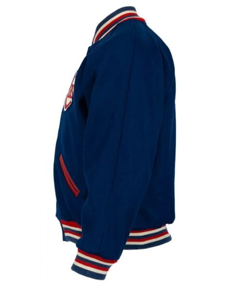 Varsity 1954 Chicago Cubs Wool Blue Jacket - Image 3