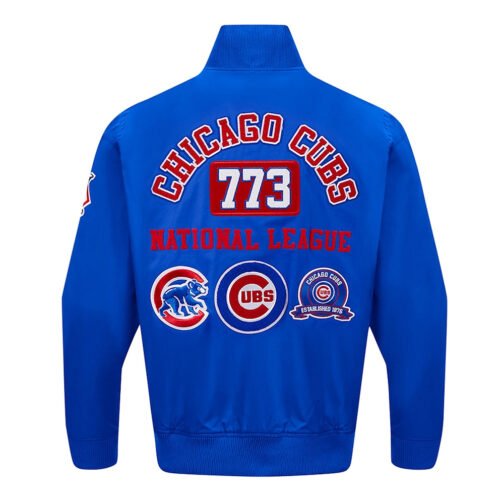 Chicago Cubs Area Code Royal Jacket - Image 2