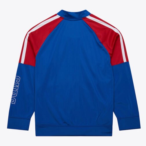 Chicago Cubs Color Blocked Full-Zip Track Jacket - Image 2