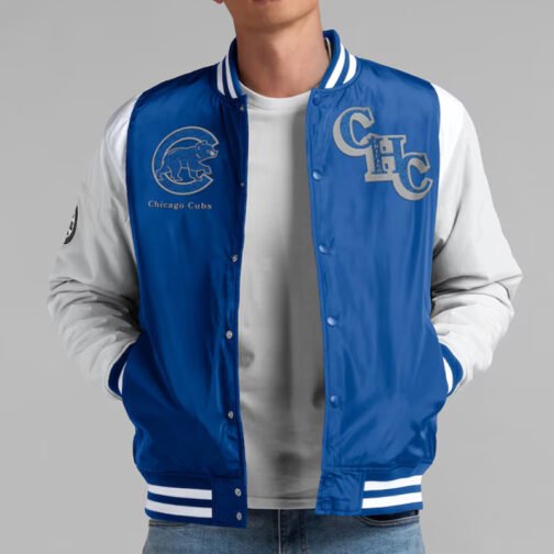 Elements Elite Chicago Cubs Royal Jacket - Image 4