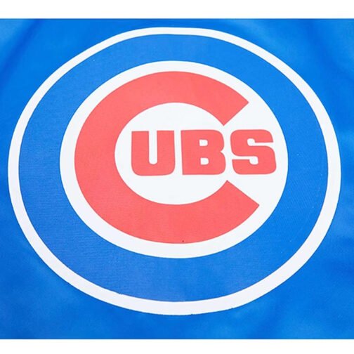 Chicago Cubs Royal Full-Snap Satin Jacket - Image 4