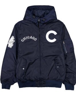 Chicago Cubs Historic L-2B Hooded Bomber Jacket