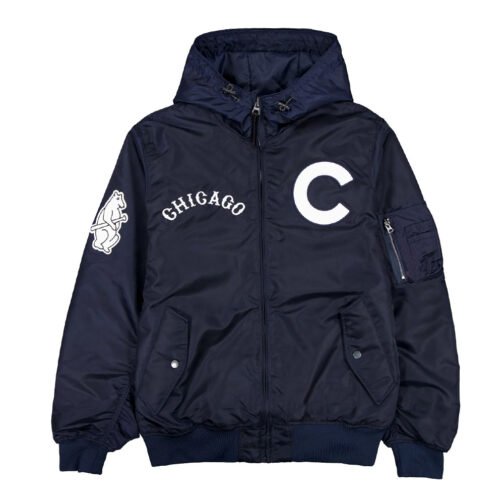 Chicago Cubs Historic L-2B Hooded Bomber Jacket