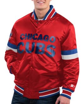 Home Game Chicago Cubs Red Jacket
