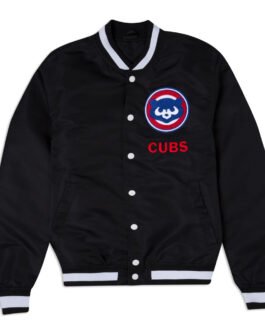 Chicago Cubs Logo Select Black Jacket