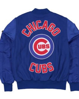 Chicago Cubs MA-1 Historic Varsity Jacket
