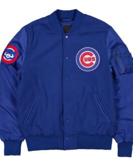 Chicago Cubs MA-1 Historic Varsity Jacket