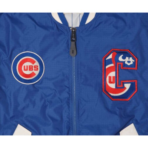 Chicago Cubs New Era Bomber Jacket - Image 3