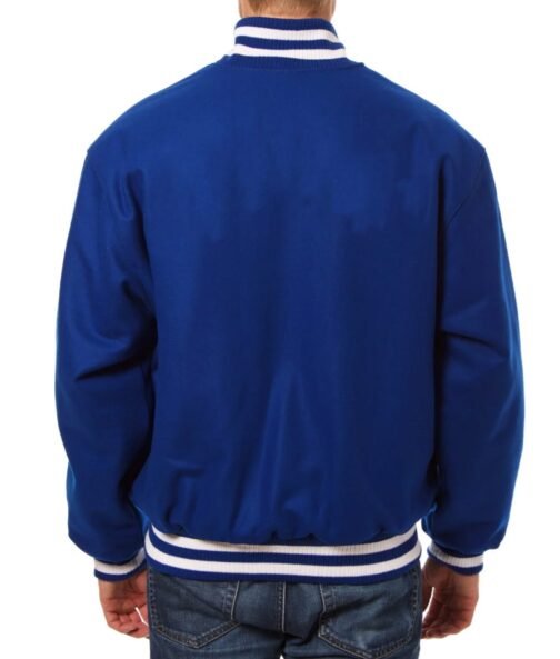 Chicago Cubs Royal Varsity Wool Jacket - Image 2
