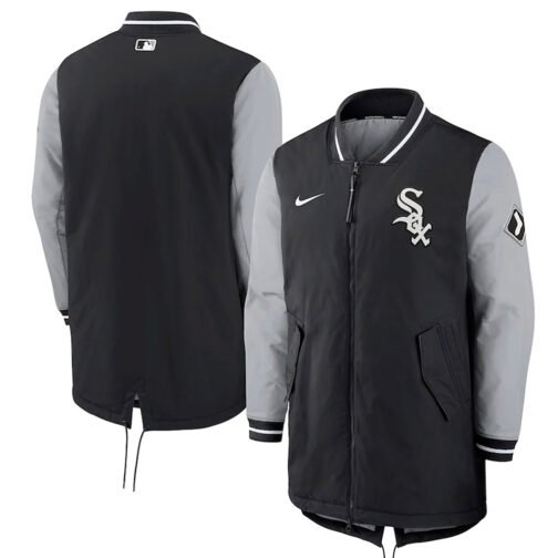 Chicago White Sox Performance Black/Gray Jacket - Image 3