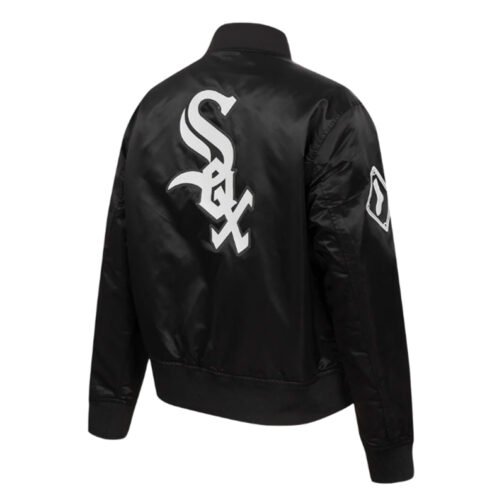 Classic Chicago White Sox Satin Jacket - Image 7