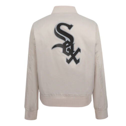 Classic Chicago White Sox Satin Jacket - Image 4