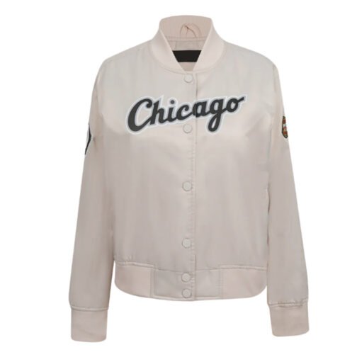 Classic Chicago White Sox Satin Jacket - Image 2