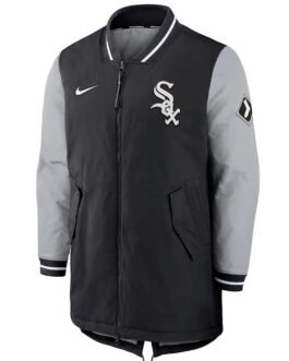 Chicago White Sox Performance Black/Gray Jacket