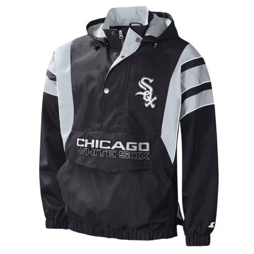 Impact Chicago White Sox Half-Zip Hoodie Jacket