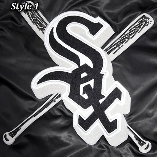 Chicago White Sox Mashup Classic Rib Satin Jacket - Image 12