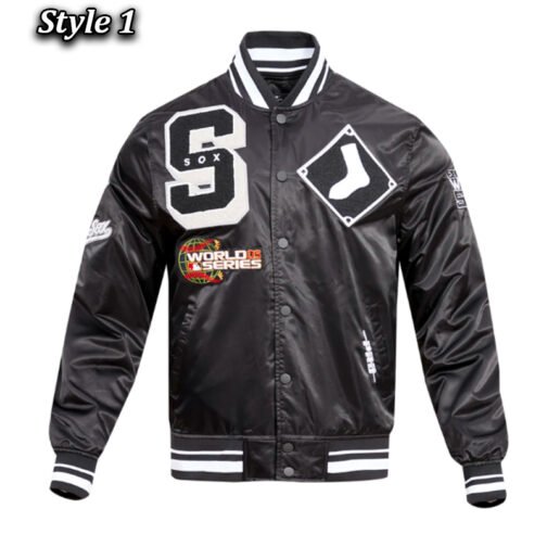 Chicago White Sox Mashup Classic Rib Satin Jacket
