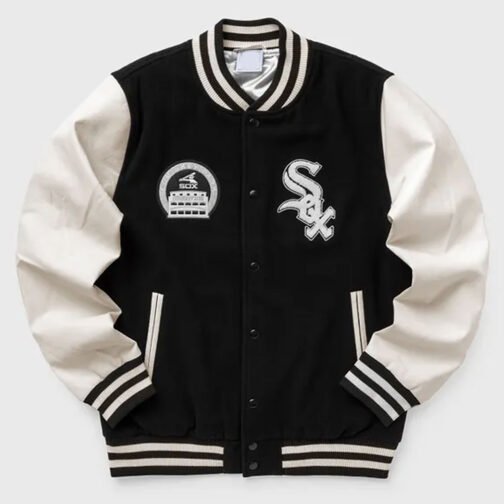 Chicago White Sox New Era Varsity Jacket - Image 3