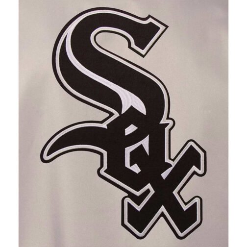 Gray/Black Chicago White Sox Poly Twill Jacket - Image 3