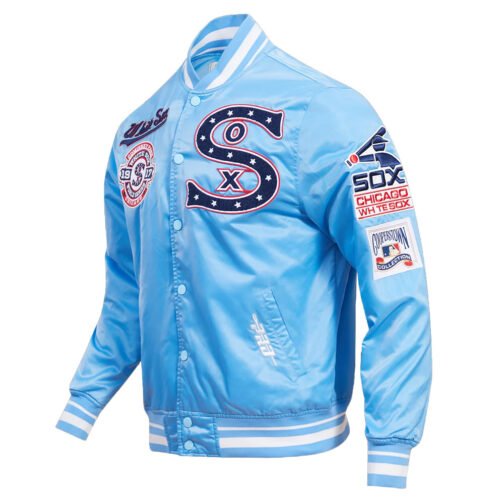 Chicago White Sox Retro Classic Rib Jacket - Image 6