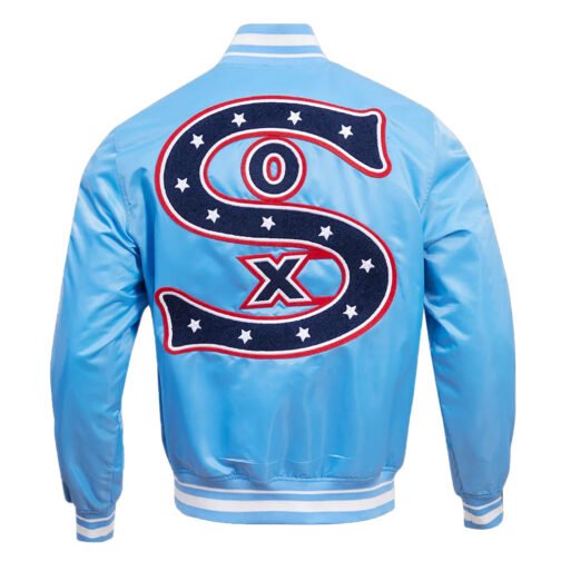 Chicago White Sox Retro Classic Rib Jacket - Image 4