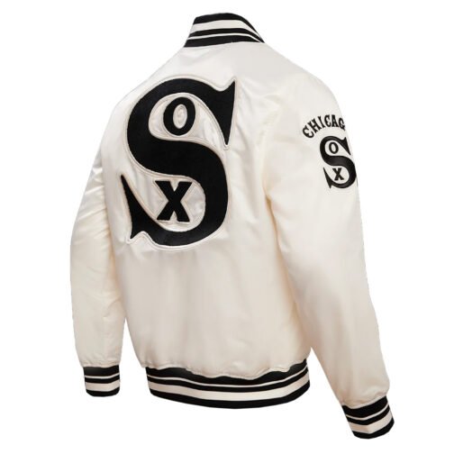 Chicago White Sox Retro Classic Rib Jacket - Image 7