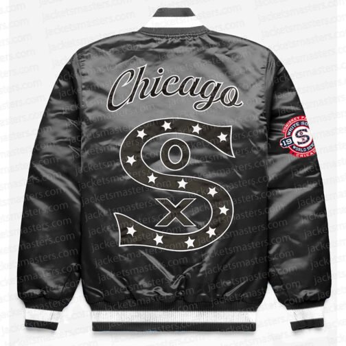 Chicago White Sox World Series Black Jacket - Image 2