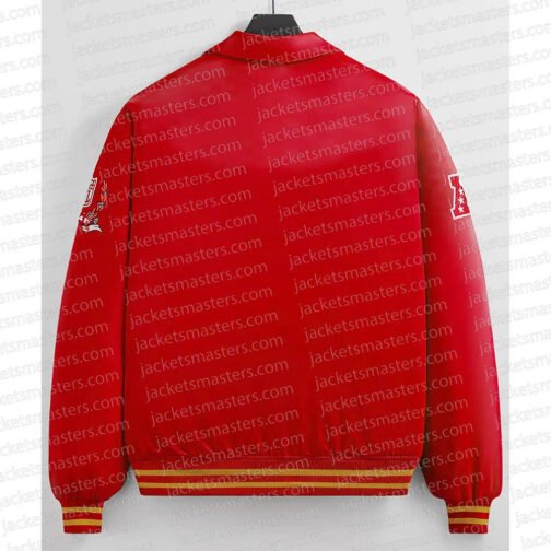 Patrick Mahomes Super Bowl LVIII Kansas City Chiefs Jacket - Image 3