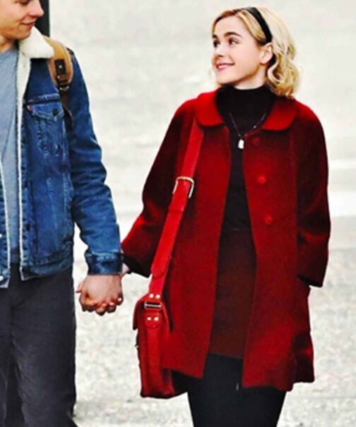 Kiernan Shipka The Chilling Adventures of Sabrina Red Coat - Image 6