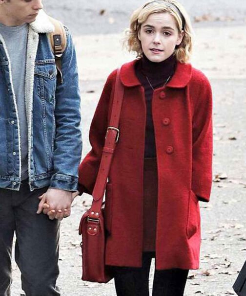 Kiernan Shipka The Chilling Adventures of Sabrina Red Coat - Image 2