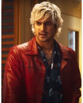 Choose Love Avan Jogia Red Leather Jacket