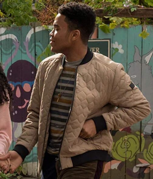 Chosen Jacobs Sneakerella Diamond Quilted Bomber Jacket - Image 3