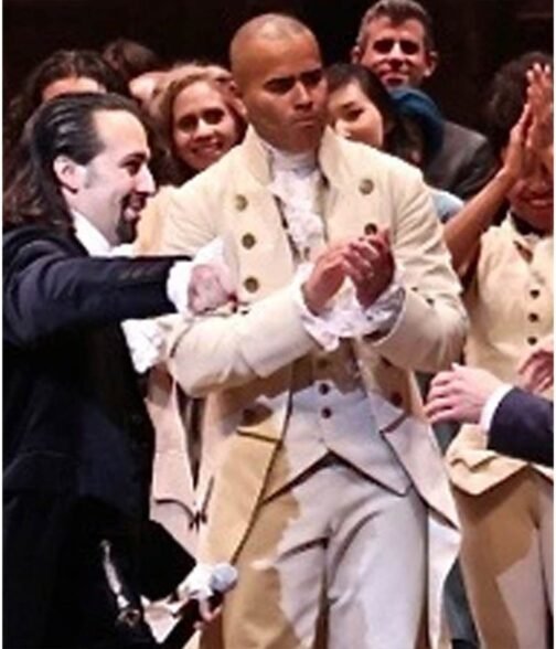 Chris Jackson Hamilton White Coat - Image 6
