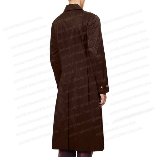 Chris Pratt Jurassic World Dominion Cotton Brown Coat - Image 3