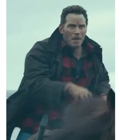 Chris Pratt Jurassic World Dominion Cotton Brown Coat - Image 6