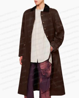 Chris Pratt Jurassic World Dominion Cotton Brown Coat