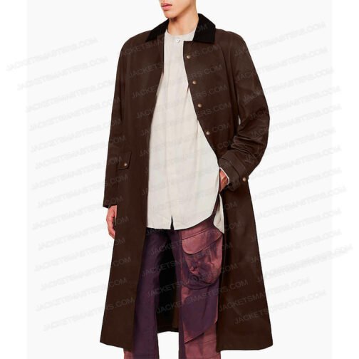 Chris Pratt Jurassic World Dominion Cotton Brown Coat