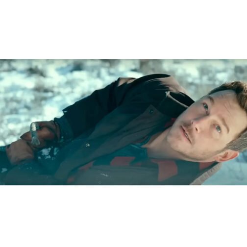 Chris Pratt Jurassic World Dominion Cotton Brown Coat - Image 12