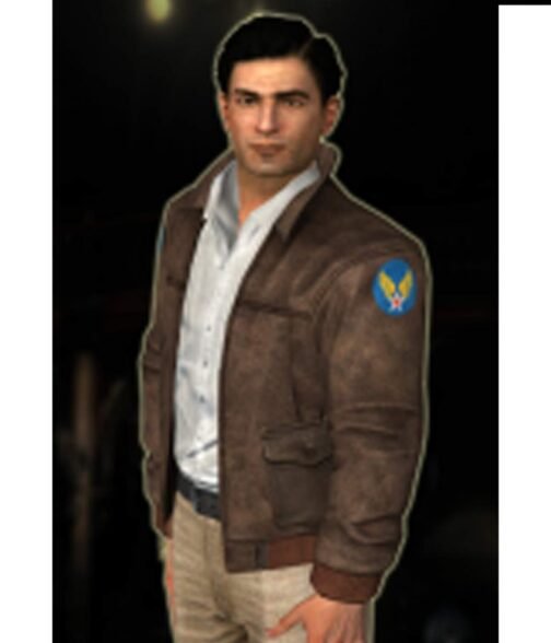 Chris Redfield Made in Heaven Air Force Flight Jacket - Image 2