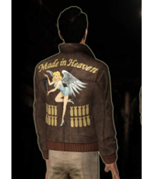 Chris Redfield Made in Heaven Air Force Flight Jacket - Image 5