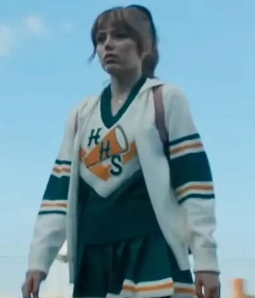 Grace Van Dien Stranger Things S04 White Hoodie - Image 12