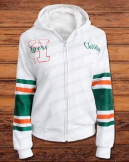 Grace Van Dien Stranger Things S04 White Hoodie
