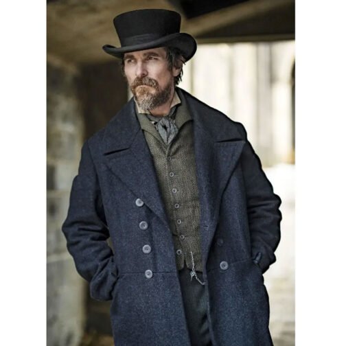 The Pale Blue Eye Christian Bale Coat - Image 2