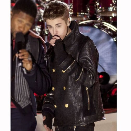 Christmas Concert Justin Bieber Double Breasted Jacket - Image 5