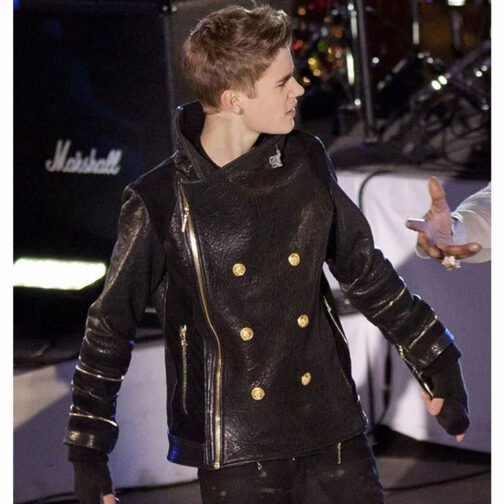 Christmas Concert Justin Bieber Double Breasted Jacket - Image 7