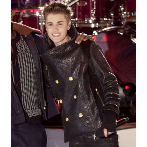Christmas Concert Justin Bieber Double Breasted Jacket - Image 9