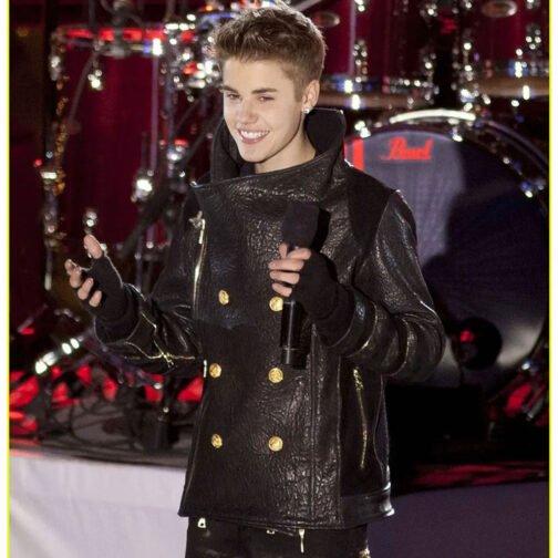 Christmas Concert Justin Bieber Double Breasted Jacket - Image 10